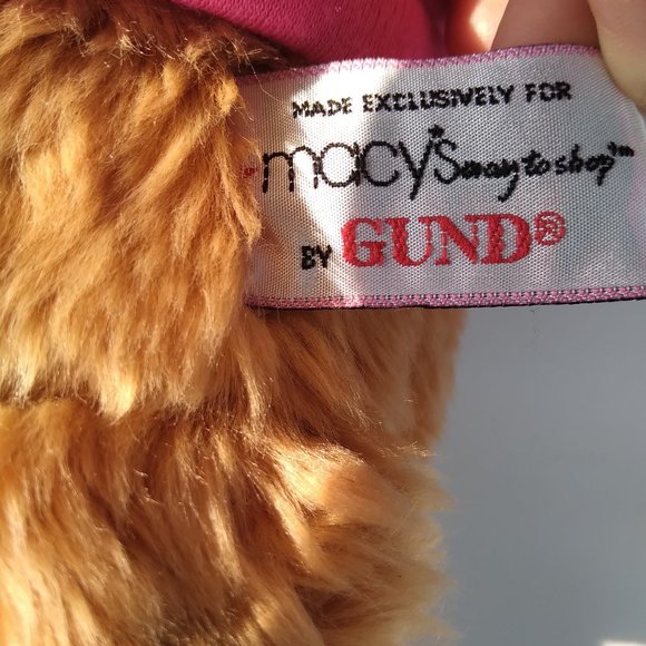 Macy's Pink Ribbon Bear by GUND - Picture 5 of 9